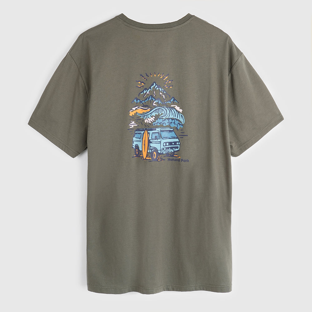Mens Van Life Galatea Relaxed Tee (Kalamata) #contain