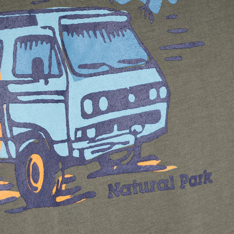Mens Van Life Galatea Relaxed Tee (Kalamata)