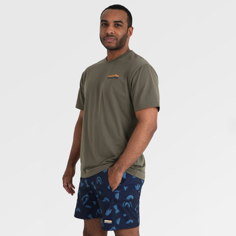 Mens Van Life Galatea Relaxed Tee (Kalamata) §M;183cm