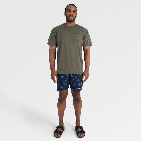 Mens Van Life Galatea Relaxed Tee (Kalamata) §M;183cm
