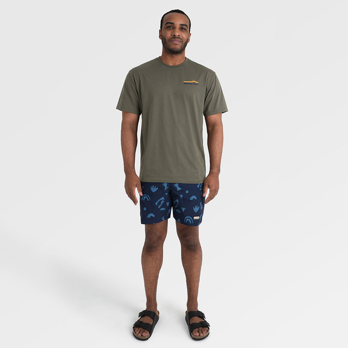Mens Van Life Galatea Relaxed Tee (Kalamata) §M;183cm