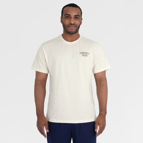 Mens Wild Camp Galatea Relaxed Tee (Antique White) §M;183cm