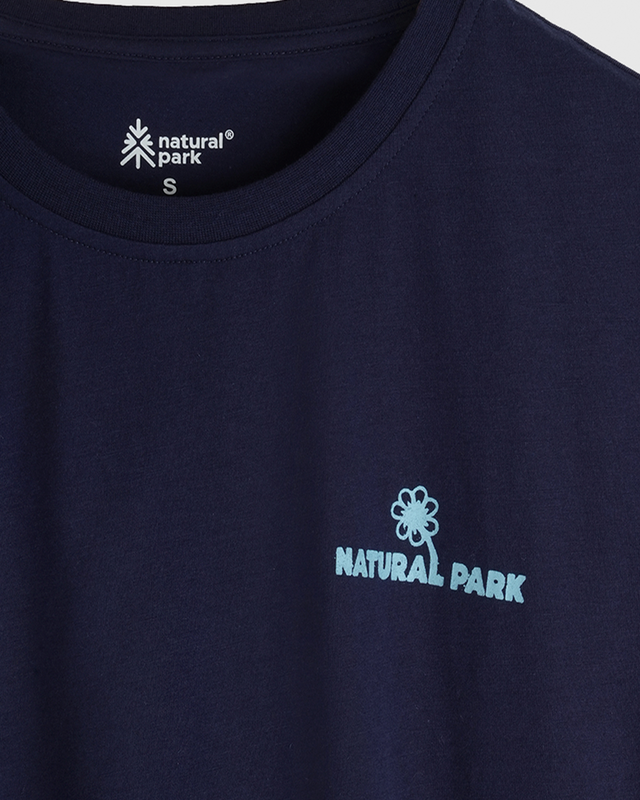 Navy blue t-shirt with 'Natural Park' logo