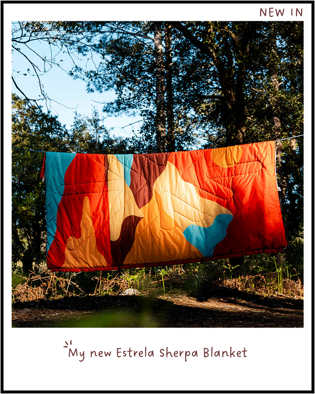 My new Estrela Sherpa Blanket
