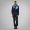 Womens Anguilla Half Zip Knitted Fleece Pullover (Maritime Blue)
