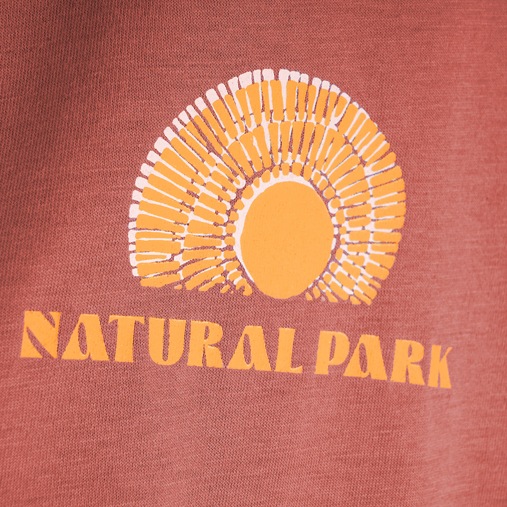 Womens Adventure Galatea Relaxed Tee (Etruscan Red)