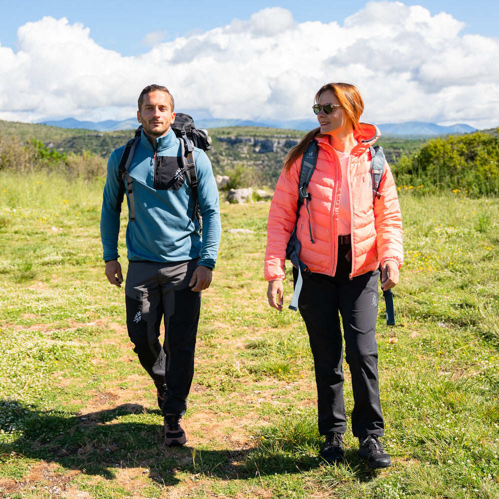 Womens Albert Hiking Trousers (All Black) @75