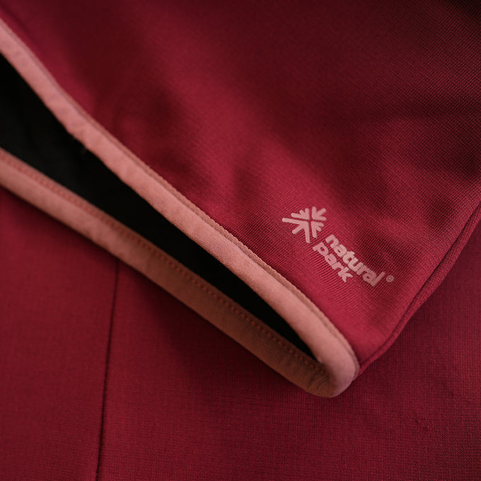 Womens Alsek Fleece Jacket (Cabernet)