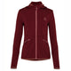 Womens Alsek Fleece Jacket (Cabernet) #contain