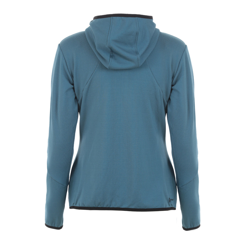 Womens Alsek Fleece Jacket (Aegan Blue) #contain