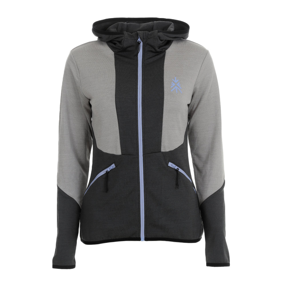 Womens Alsek Fleece Jacket (Black) #contain