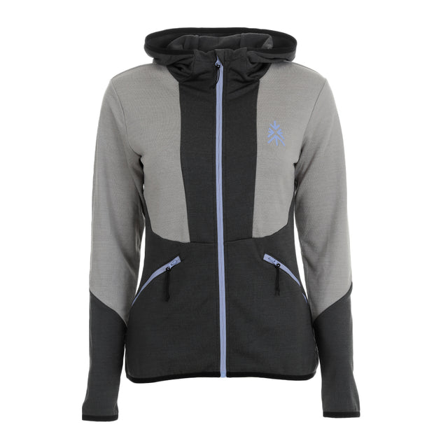 Womens Alsek Fleece Jacket (Black) #contain