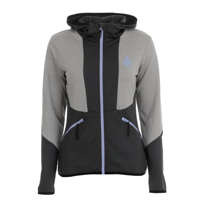 Womens Alsek Fleece Jacket (Black) #contain