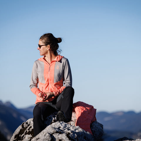 Womens Alsek Fleece Jacket (Desert Flower)