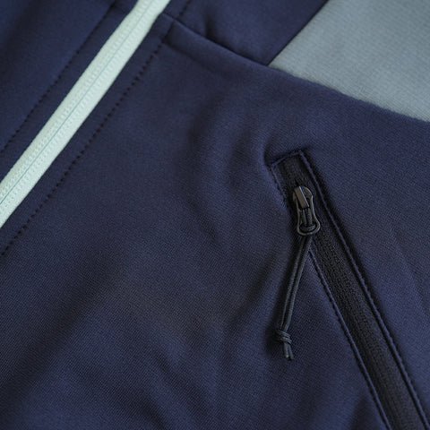 Womens Alsek Fleece Jacket (Maritime Blue)