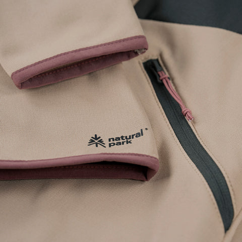 Womens Alsek Fleece Jacket (Smoke Gray/Dark Shadow)