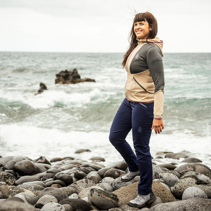Womens Alsek Fleece Jacket (Smoke Gray/Dark Shadow) §S;165cm