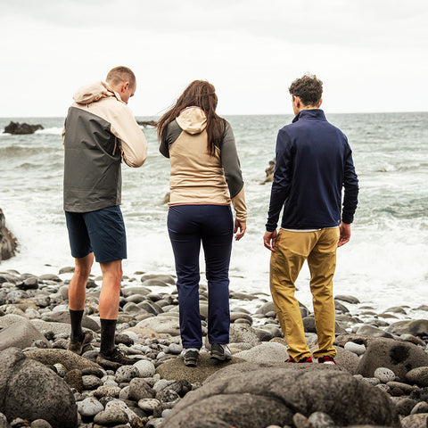 Womens Alsek Fleece Jacket (Smoke Gray/Dark Shadow)