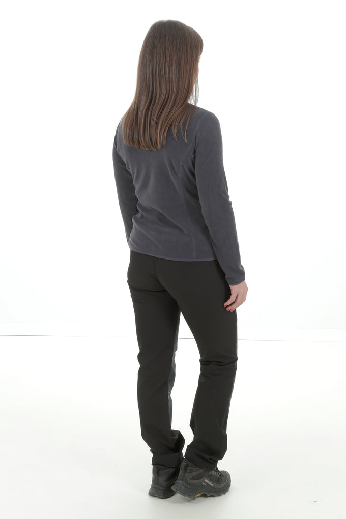 Womens Andes Fleece Pullover (Anthracite) #contain
