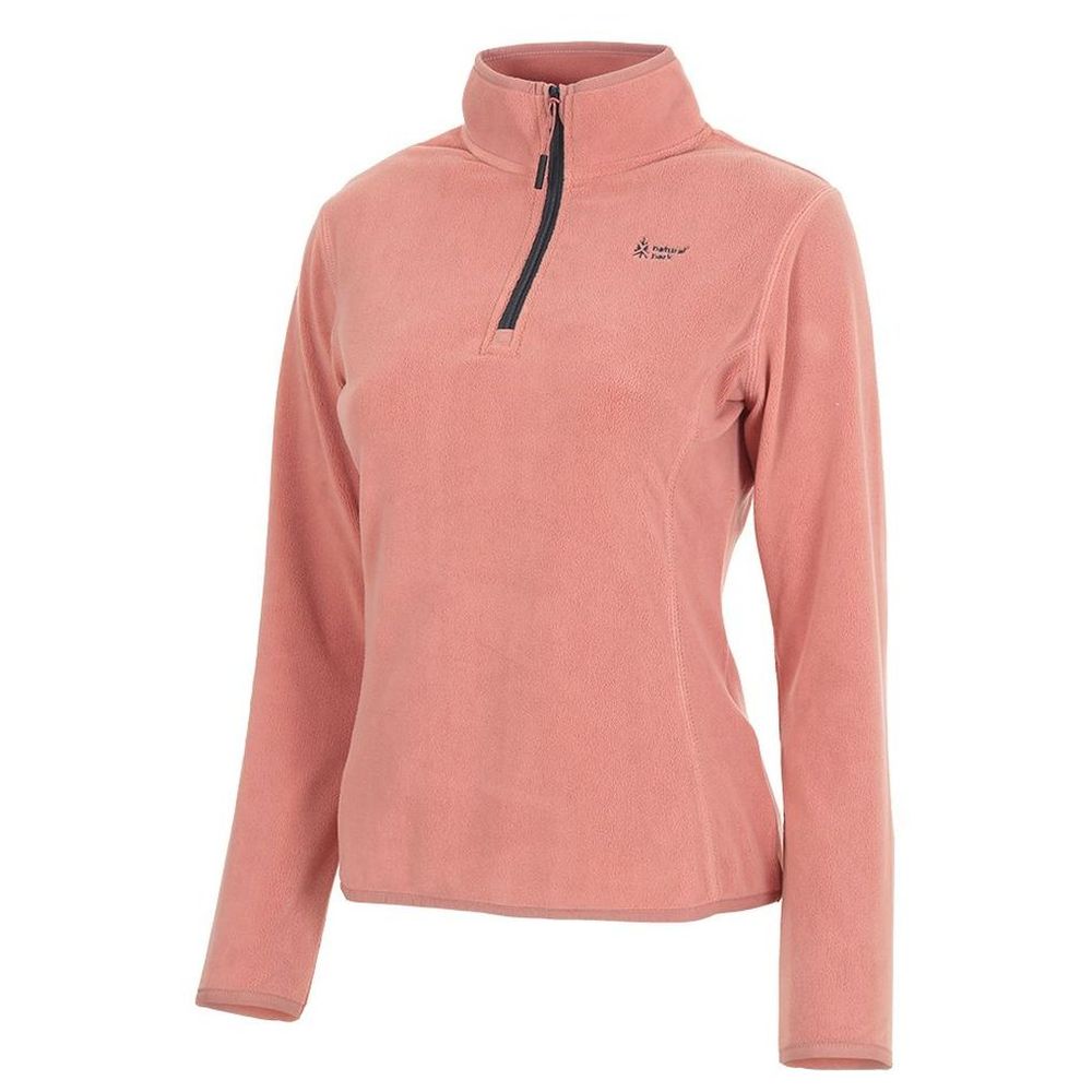Womens Andes Fleece Pullover (Terracota) #contain