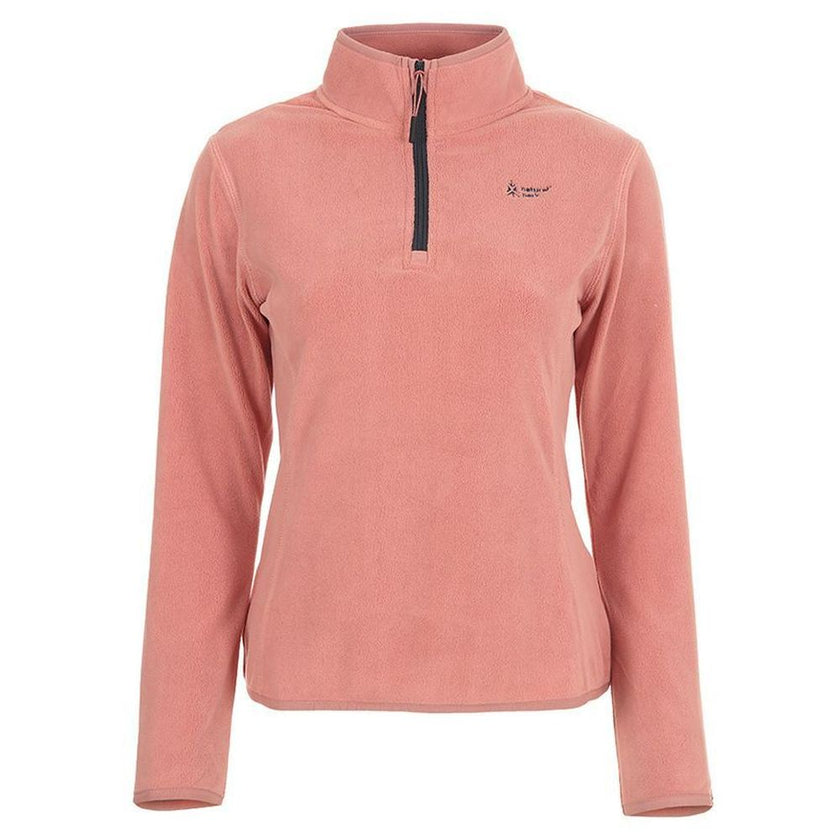 Womens Andes Fleece Pullover (Terracota) #contain