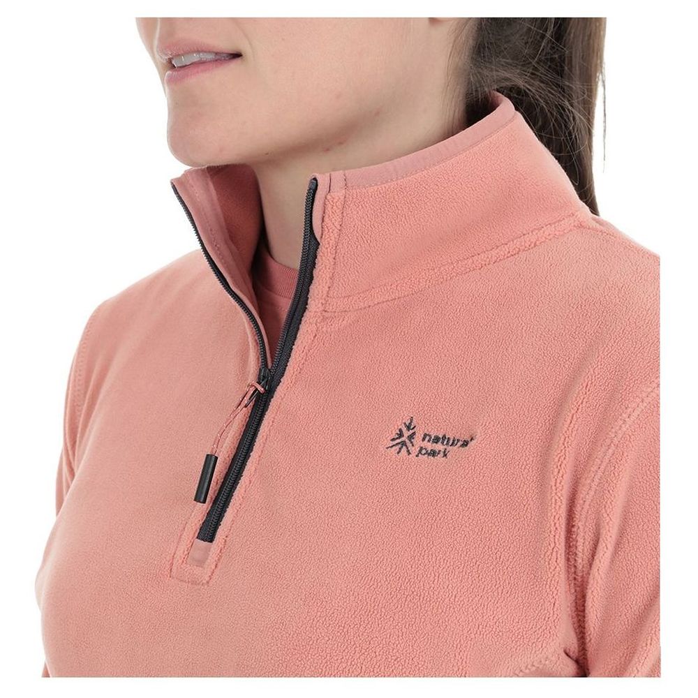 Womens Andes Fleece Pullover (Terracota)