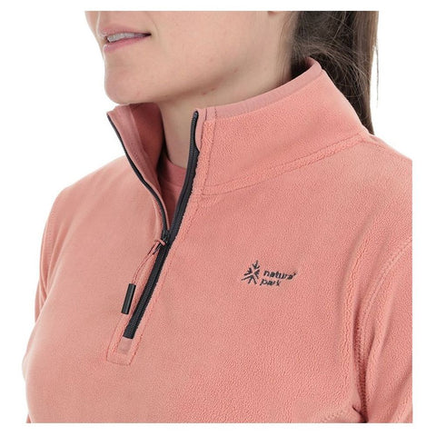 Womens Andes Fleece Pullover (Terracota)