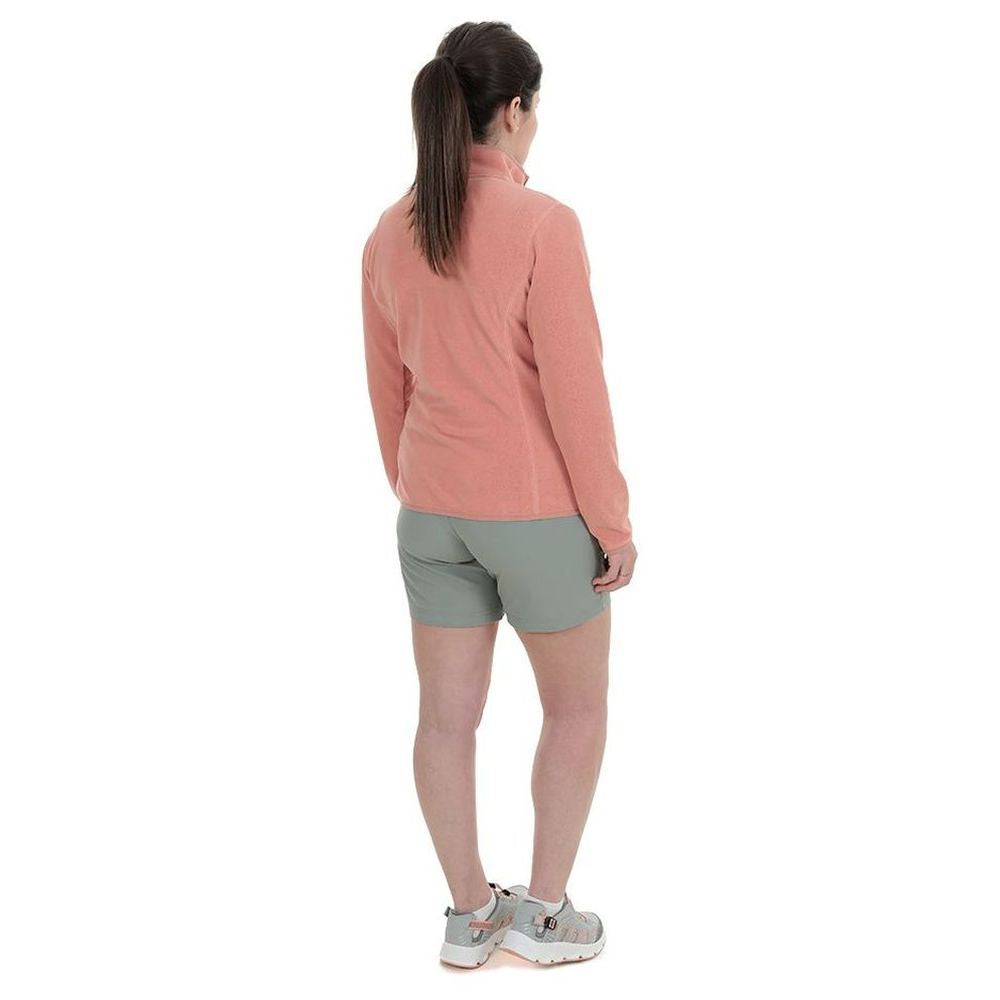 Womens Andes Fleece Pullover (Terracota) #contain