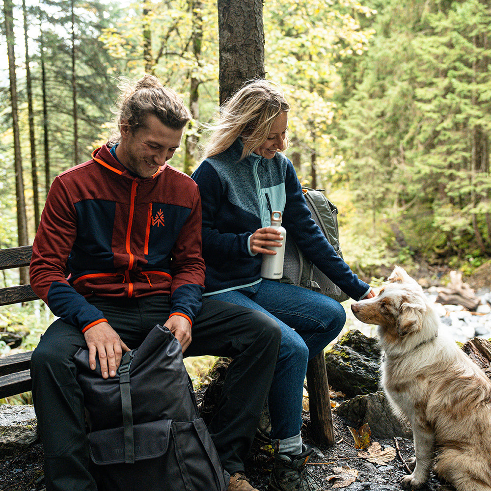 Womens Anguilla Half Zip Knitted Fleece Pullover (Maritime Blue)
