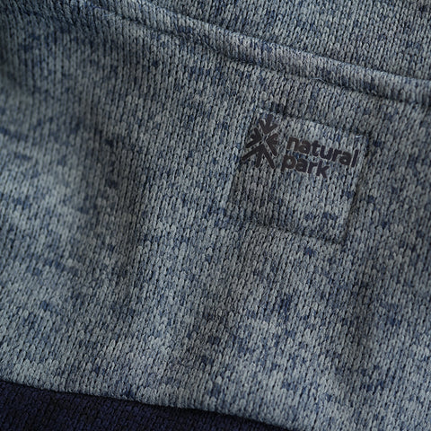 Womens Anguilla Half Zip Knitted Fleece Pullover (Maritime Blue)