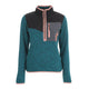 Womens Anguilla Half Zip Knitted Fleece Pullover (Pagoda Blue) #contain