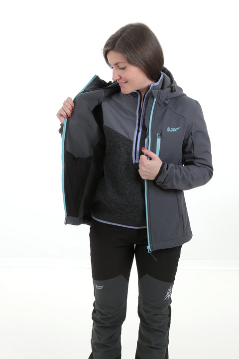 Womens Appalaches Jacket (Anthracite) #contain