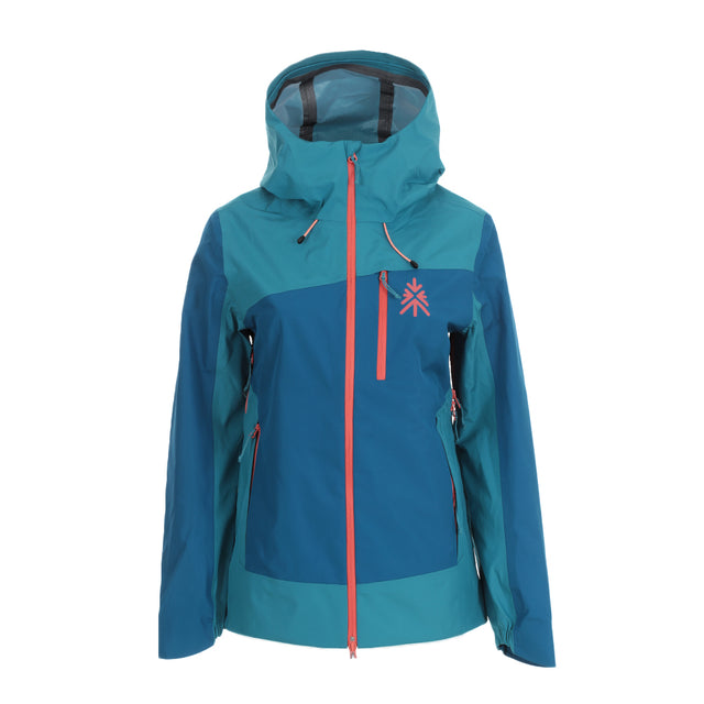 Womens Arcalod Jacket (Pagoda Blue) #contain