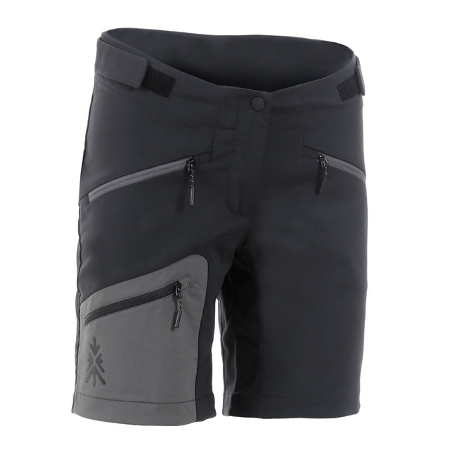 Womens Chamechaude Shorts (Black/Dark Shadow) #contain