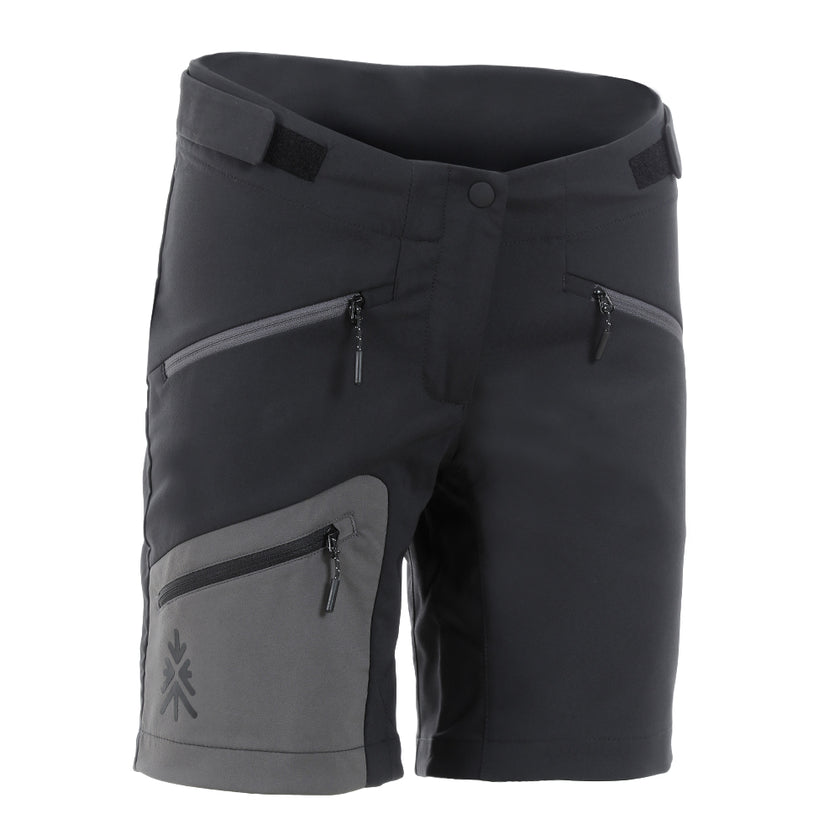 Womens Chamechaude Shorts (Black/Dark Shadow) #contain