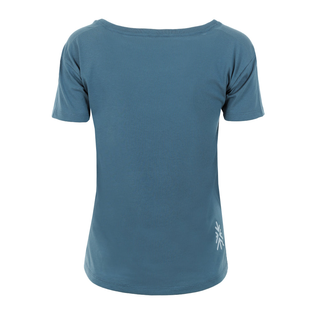 Womens Charvin T-Shirt (Aegan Blue) #contain