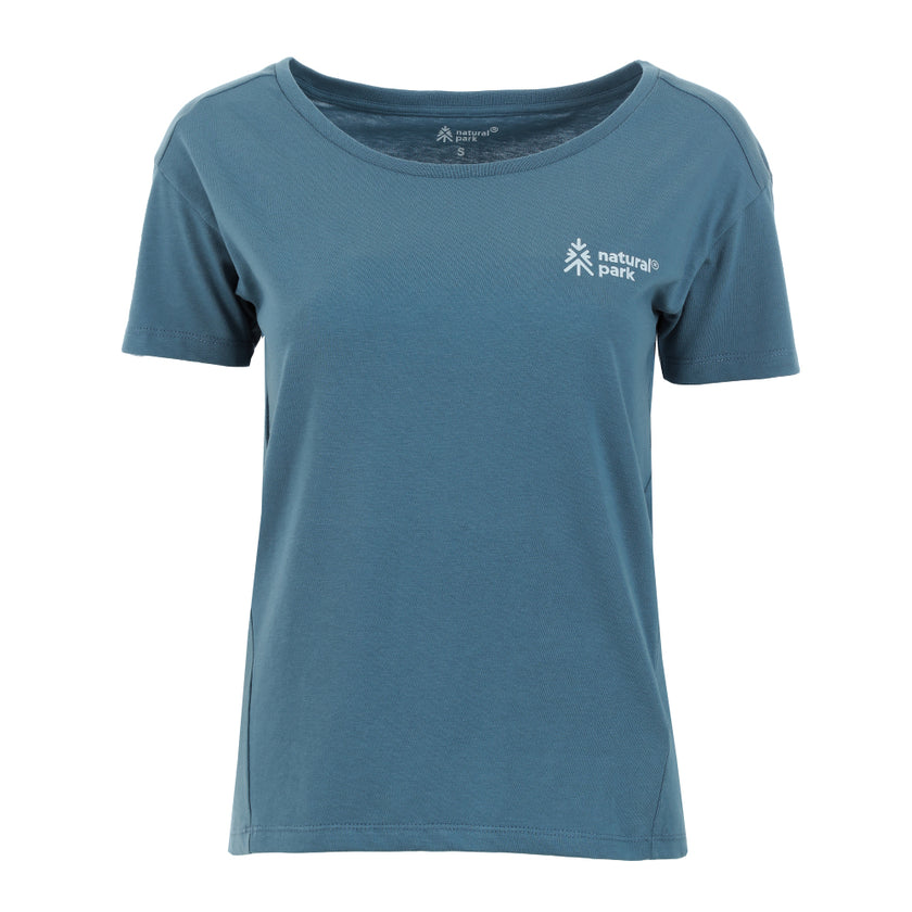 Womens Charvin T-Shirt (Aegan Blue) #contain