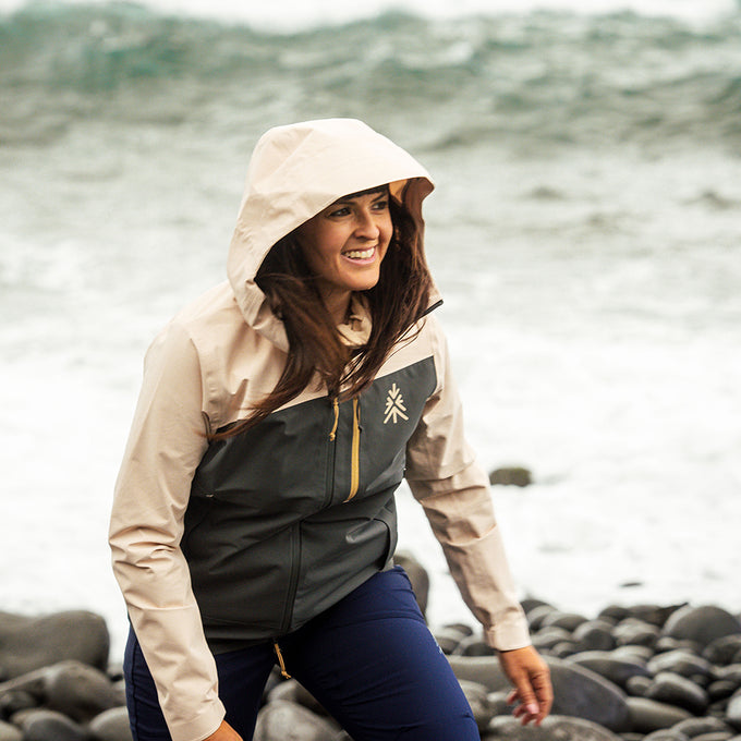 Womens Damavand 3L Jacket (Dark Shadow/Smoke Gray) §S;165cm