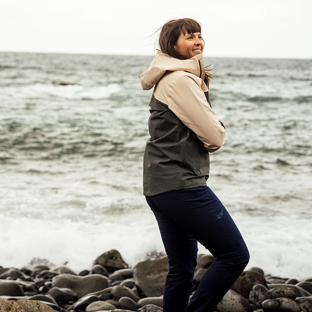 Womens Damavand 3L Jacket (Dark Shadow/Smoke Gray)