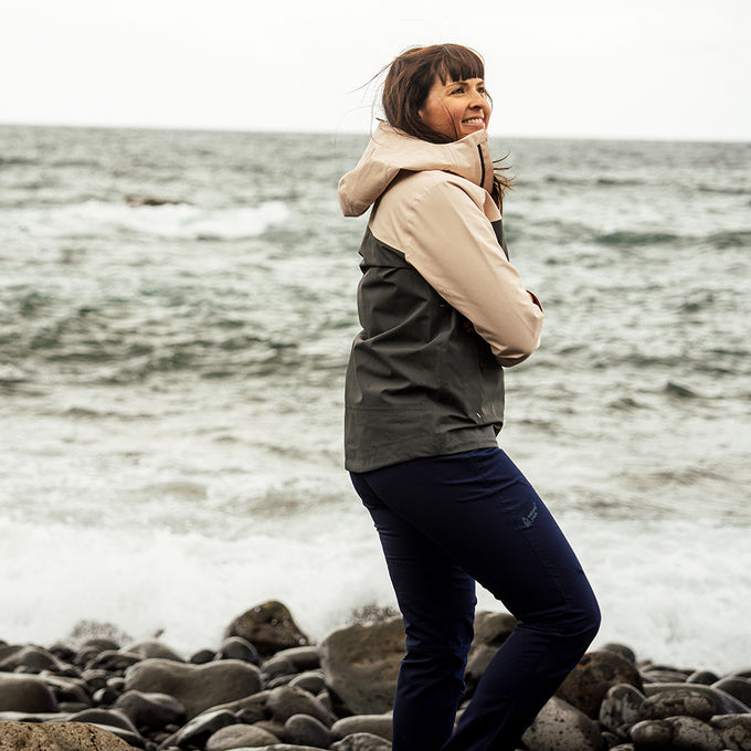 Womens Damavand 3L Jacket (Dark Shadow/Smoke Gray) §S;165cm