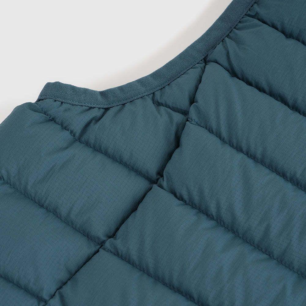 Womens Feathertop Down Gilet (Atlantic Deep)
