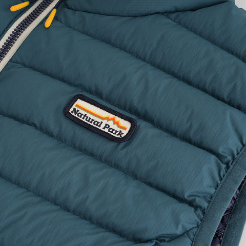 Womens Feathertop Down Gilet (Atlantic Deep)