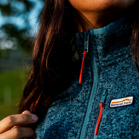 Womens Frissell Full Zip Sweater Fleece (Peacot Melange)