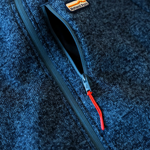 Womens Frissell Full Zip Sweater Fleece (Peacot Melange)