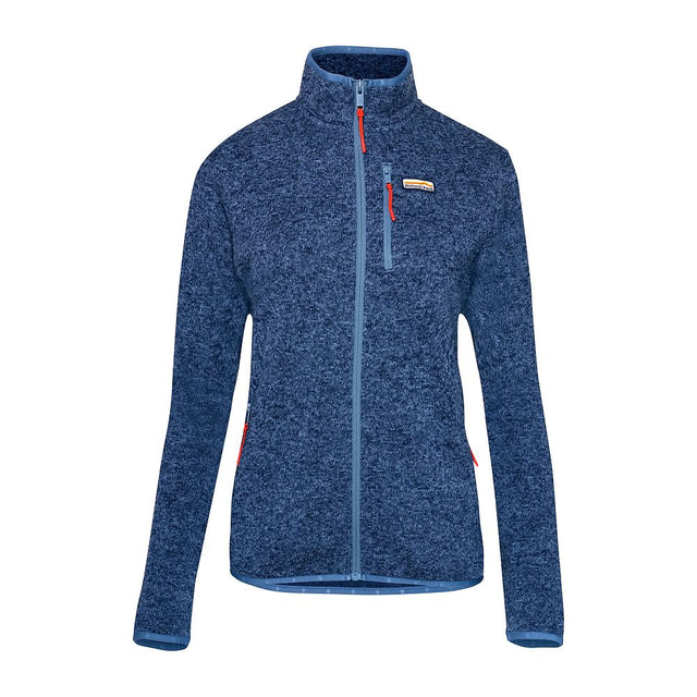 Womens Frissell Full Zip Sweater Fleece (Peacot Melange) #contain