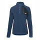 Womens Fryatt Sherpa Fleece Pullover (Dark Denim) #contain