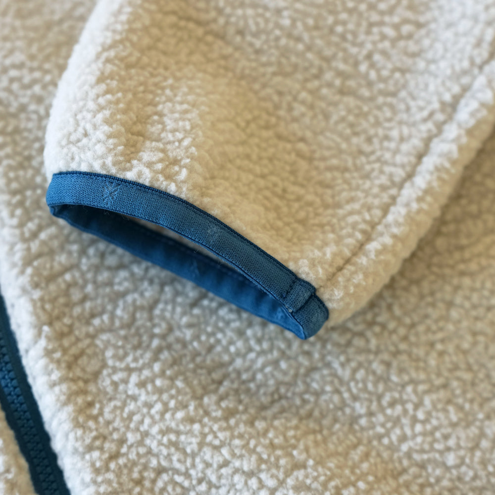 Womens Fryatt Sherpa Fleece Pullover (Feather Grey)