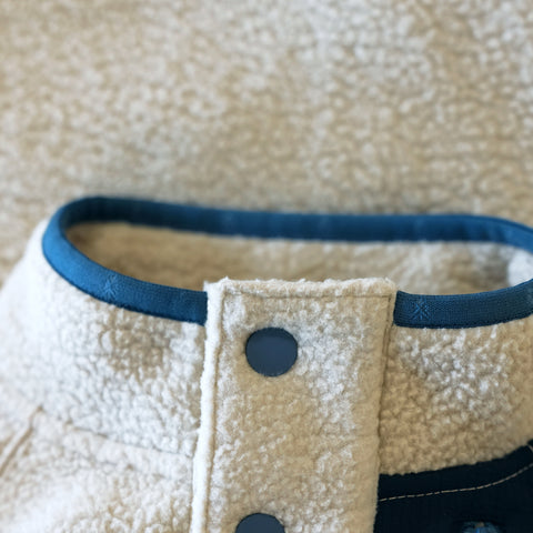 Womens Fryatt Sherpa Fleece Pullover (Feather Grey)