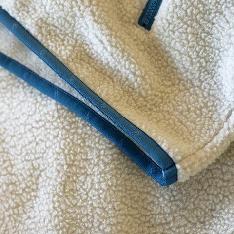 Womens Fryatt Sherpa Fleece Pullover (Feather Grey)