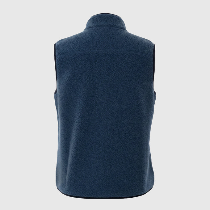 Womens Fryatt Sherpa Fleece Gilet (Dark Denim) #contain ✧AI